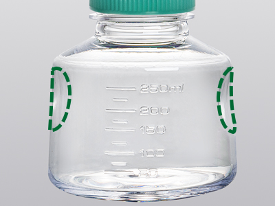 兩側(cè)易握式設(shè)計，符合人體工程學(xué)，便于握取