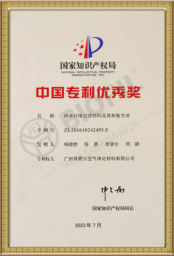 中國(guó)專(zhuān)利優(yōu)秀獎(jiǎng)